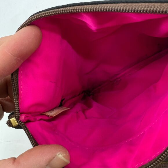 Vintage Dooney & Bourke Bag Womens 7 X 7.5 Crossbody Shoulder Mini Black Nylon - Picture 10 of 16